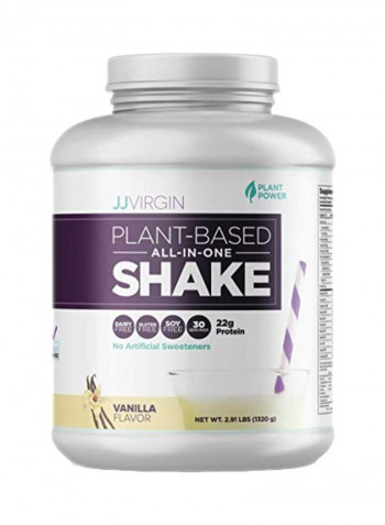 All-In-One Plant Based Shake Protein Powder Dietary Supplement