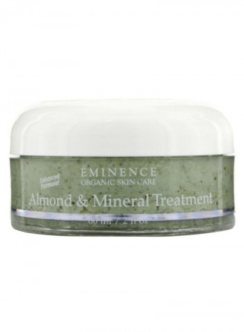 Organic Skin Care Almond And Mineral Treatment Green 2ounce