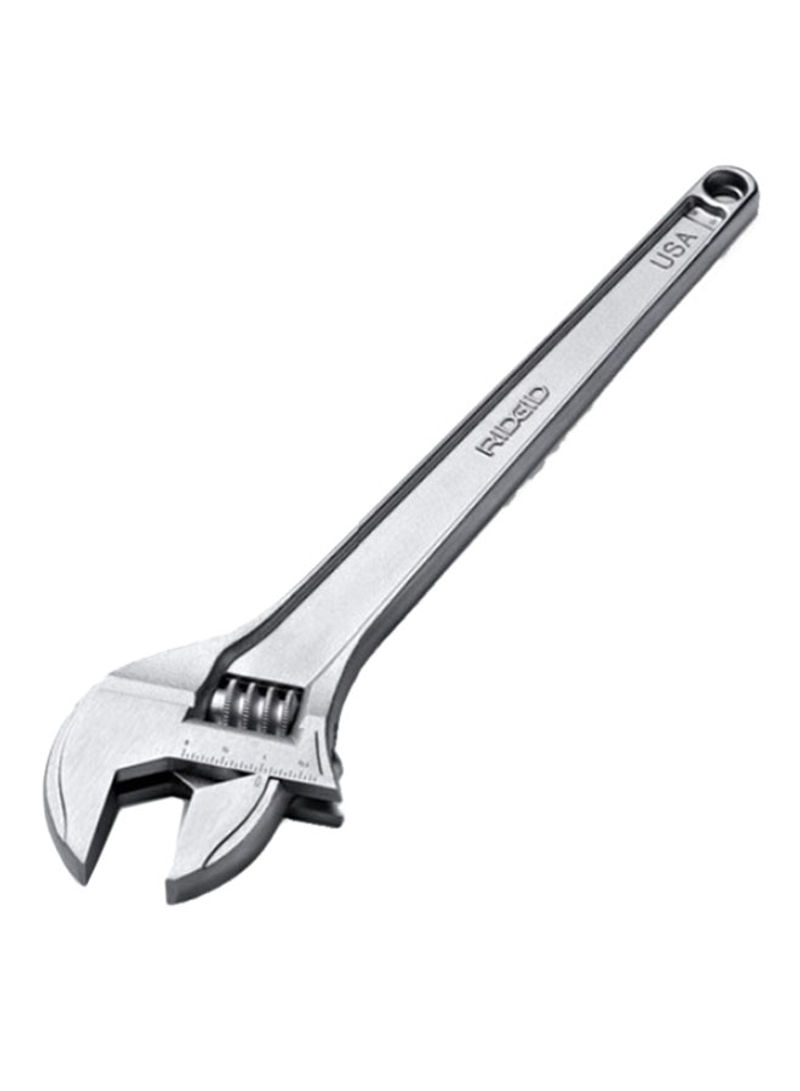Adjustable Wrench Silver 24inch