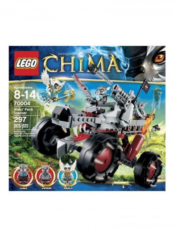 297-Piece Chima Wakz Pack Tracker Building Set