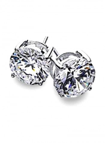 925 Sterling Silver Cubic Zirconia Studded Jewellery Set