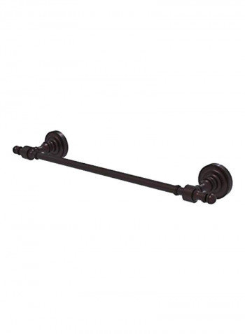 Retro Dot Collection Towel Bar Brown 24inch