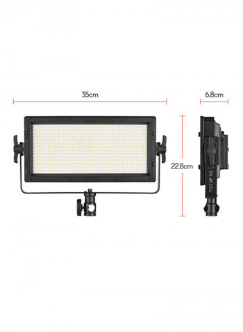 Dimmable Photography Fill Light Black/Yellow