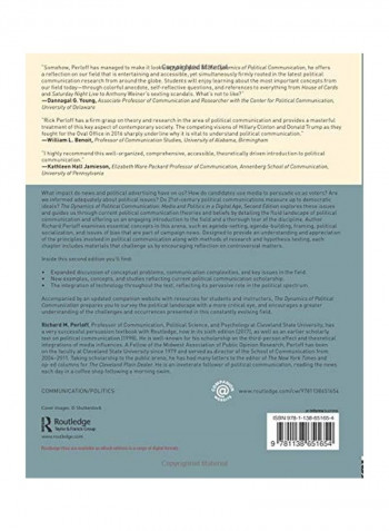 The Dynamics Of Political Communication: Media And Politics In A Digital Age Paperback 2