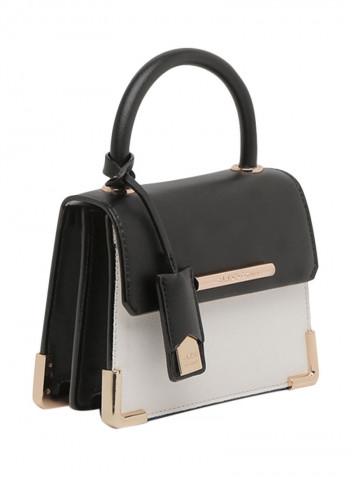 Allira Crossbody Bag White/Black