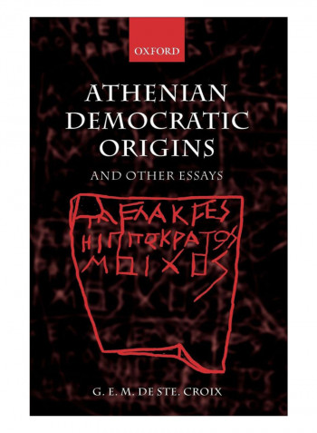 Athenian Democratic Origins Paperback