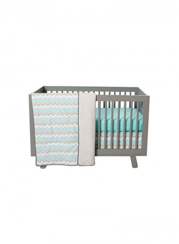 3-Piece Crib Bedding Set