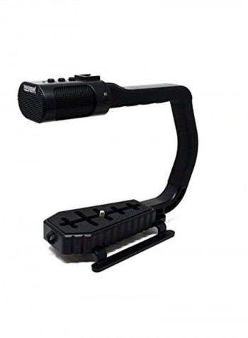 9-Piece Stereo Microphone With Accsessories Kit MicRig+VLL160 Black