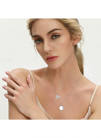 Sterling Bee Locket Necklace