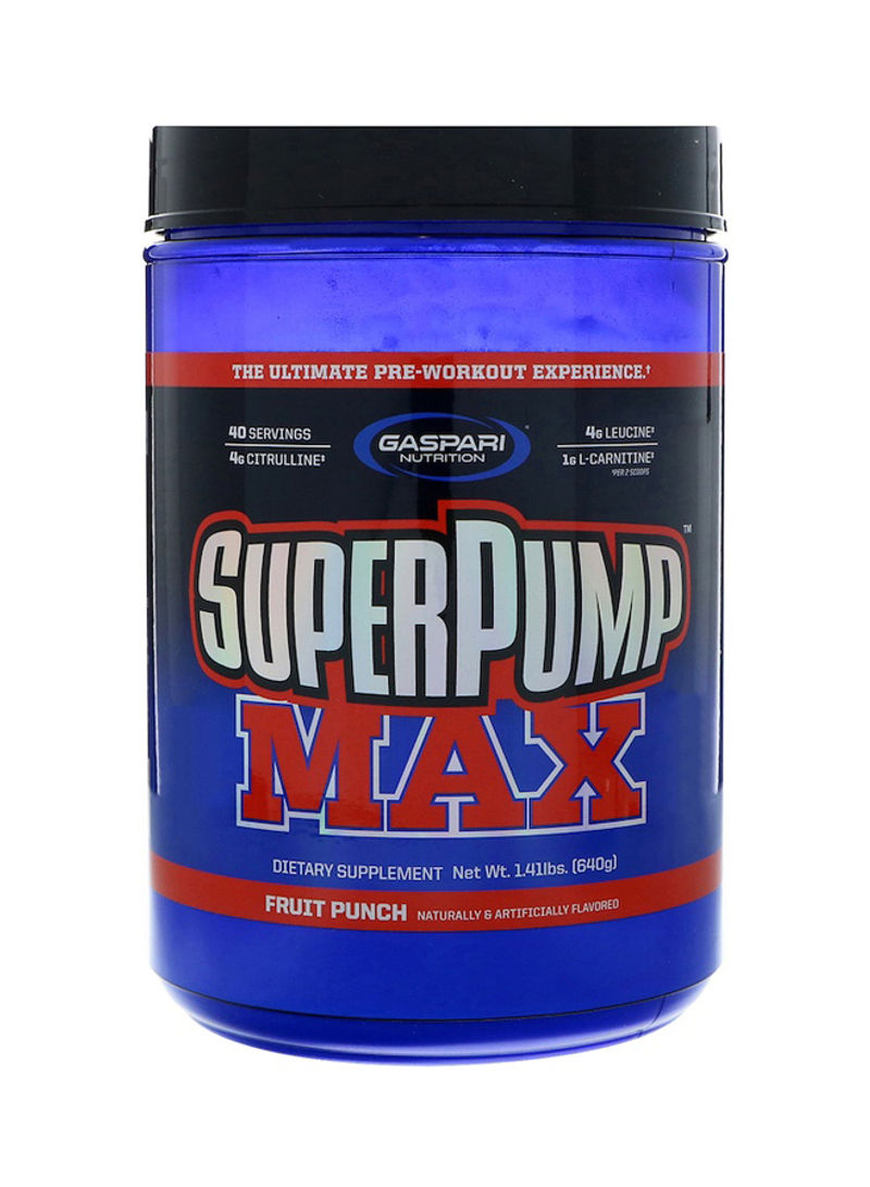 SuperPump Max Fruit Punch Dietary Supplement