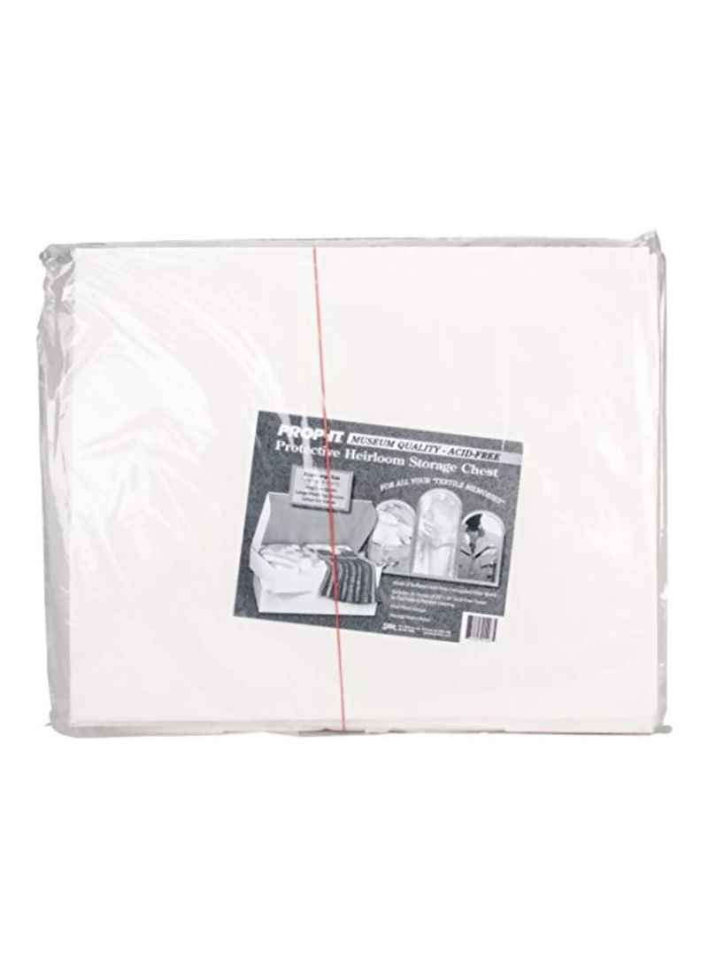 Protective Heirloom Storage Box White