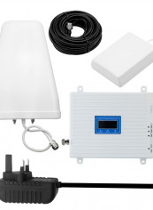 100-240V Tri Band Amplifier Kit White 40 x 19 x 30cm