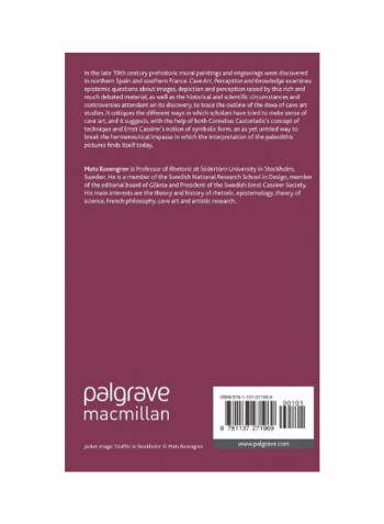 Cave Art, Perception And Knowledge Hardcover