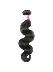 3-Piece Brazilian Natural Hair Extension Set Black