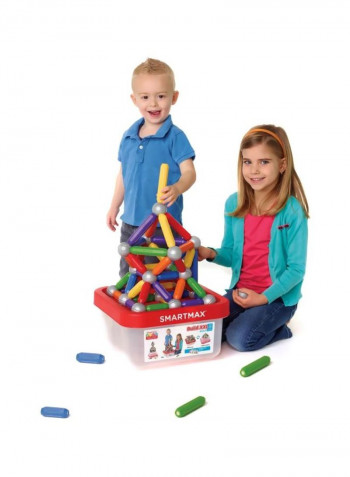 70-Piece Build XXL Magnetic Discovery Building Set SMX907 35x35x20centimeter
