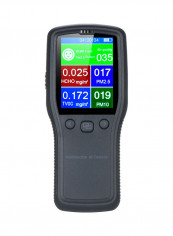 Air Quality Monitor Portable Formaldehyde Detector Multicolour
