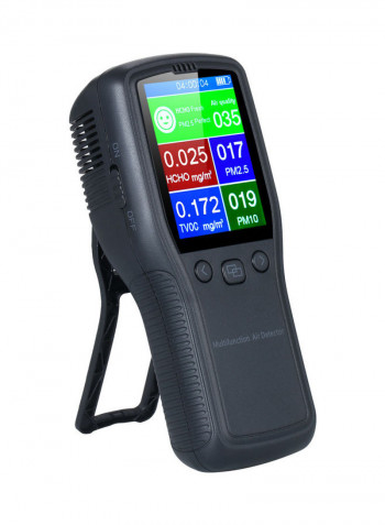 Air Quality Monitor Portable Formaldehyde Detector Multicolour