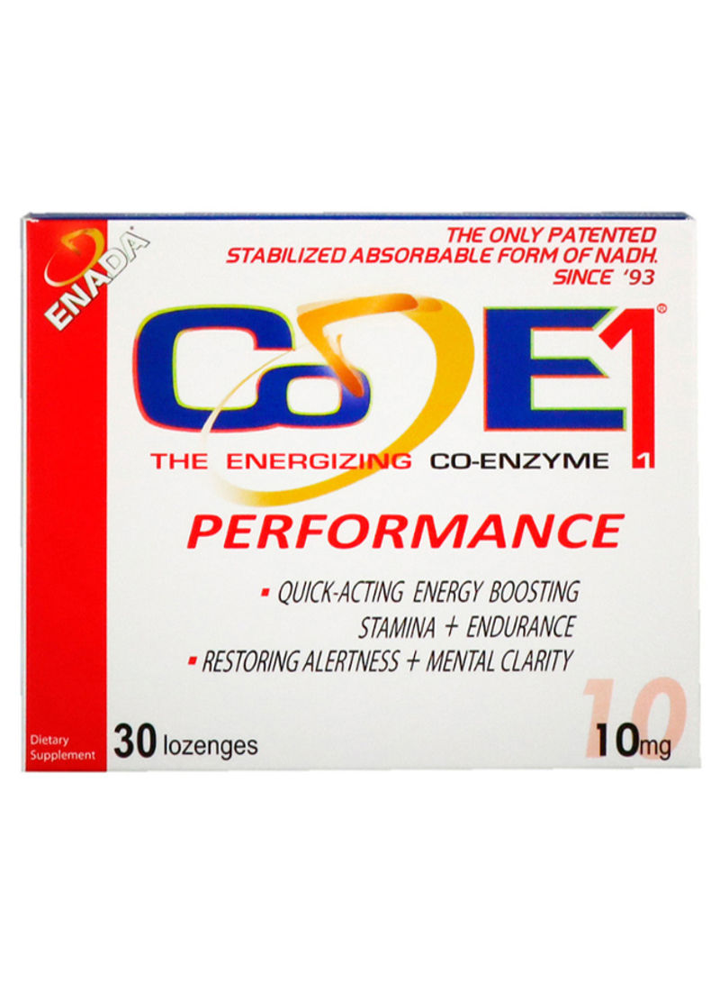 The Energizing Co-Enzyme Performance - 30 Lozenges