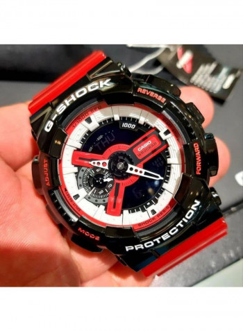 Men's Water Resistant Analog/Digital Watch  GA-110RB-1A