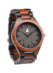 Men's Water Resistant Wooden Analog Watch HUT-3231