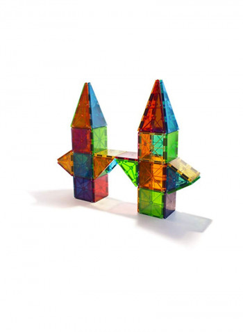 100-Piece Magnetic Building Tiles 4300