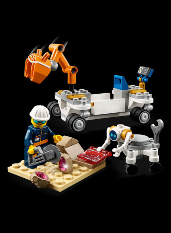 837-Piece Deep Space Rocket And Launch Control Building Set 60228 18.9x14.88x3.7inch