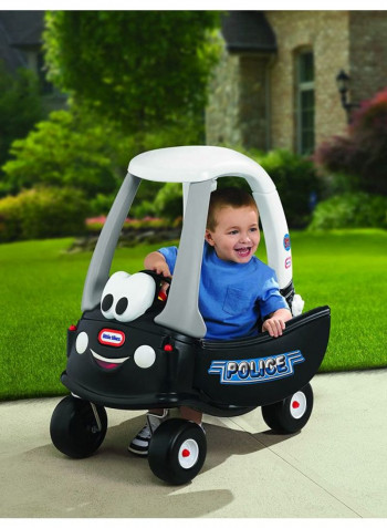 Cozy Coupe Police Ride-On Car 615795 29.5x33.5x16.5inch