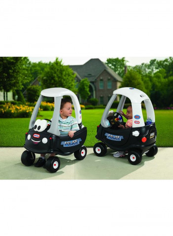 Cozy Coupe Police Ride-On Car 615795 29.5x33.5x16.5inch