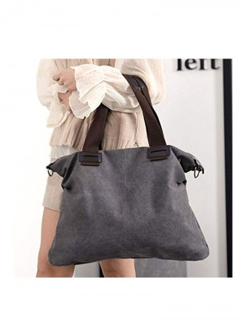 Travel Tote Bag Grey