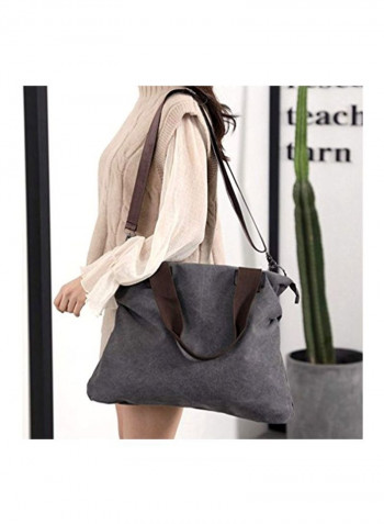Travel Tote Bag Grey