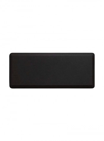 Anti-Fatigue Kitchen Mat Black 48x20inch
