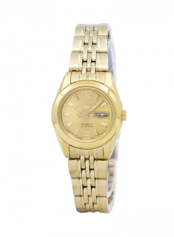 Women's Water Resistant Stainless Steel Analog Wrist Watch SYMA60J1