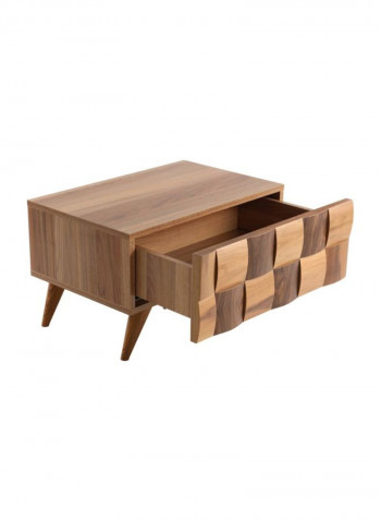 Caddey Left Sided Night Stand Brown