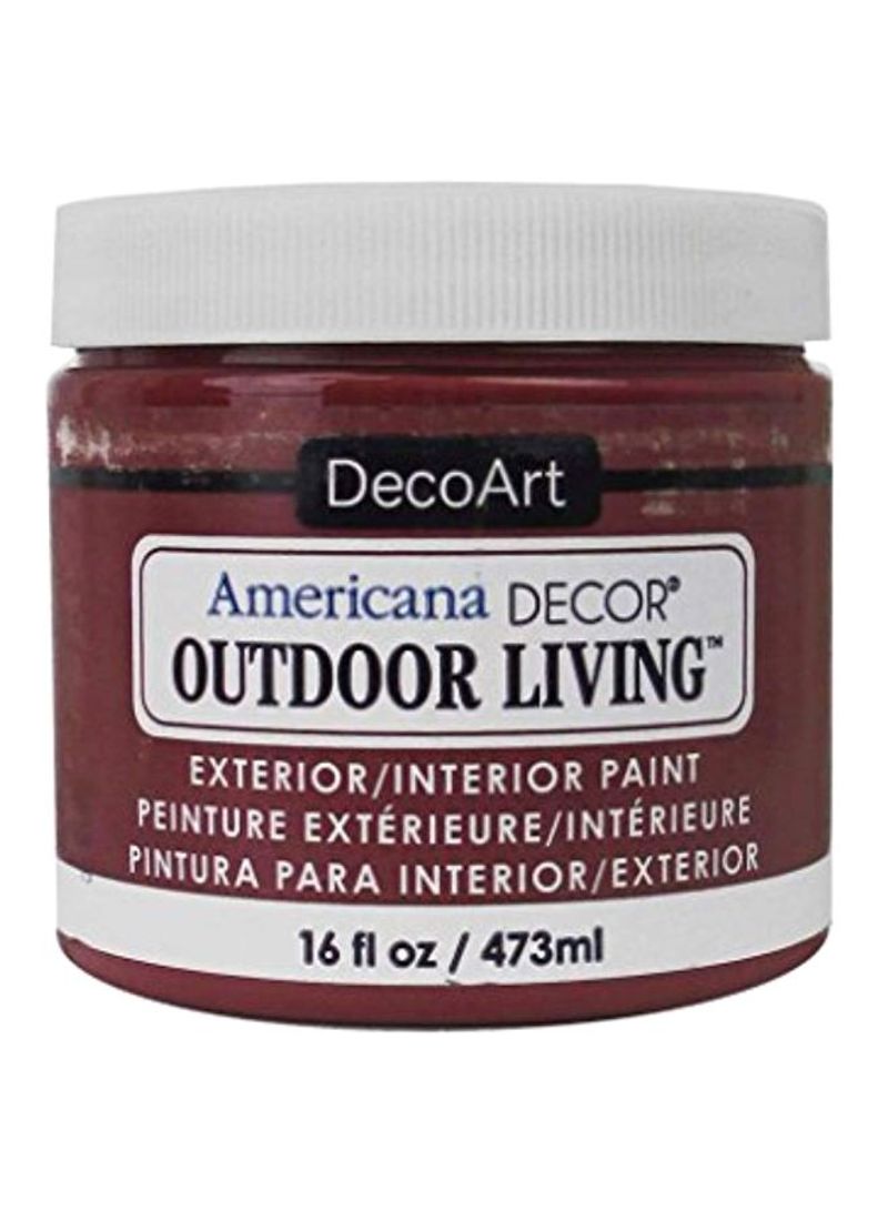 Outdoor Living Paint Brown 16ounce