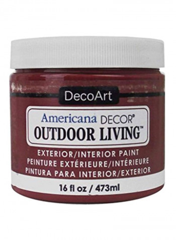 Outdoor Living Paint Brown 16ounce