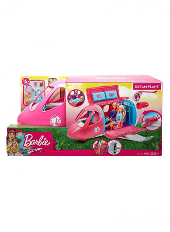 Barbie Vehicles Dreamplane Toy 9.5x22.25x10.49cm