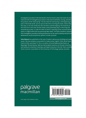 Investigative Journalism In The Arab World: Issues And Challenges Hardcover