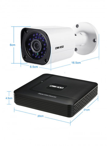 Wireless WiFi IP Night Vision Surveillance Camera Multicolour 3.804kg