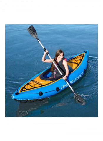 Inflatable Kayak Canoe Boat 2.75x0.81x0.15meter