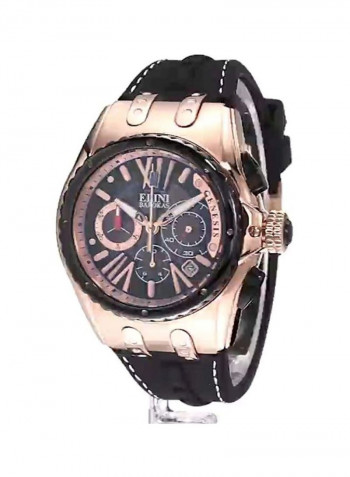 Men's Water Resistant Chronograph Watch ELINI-20008-RG-01-BB
