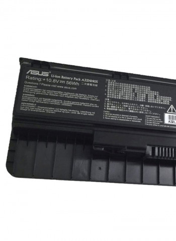 Replacement Battery For Asus ROG G55 Laptop Black