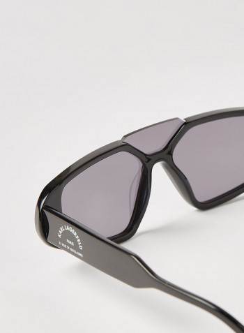 Full Rim Acetate Shield Sunglasses - Lens Size: 52 mm
