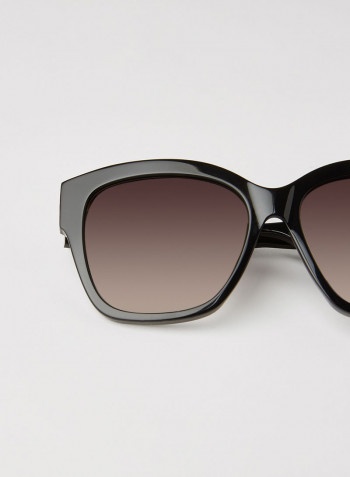 Women's Bold Square Frame Sunglasses - Lens Size: 57 mm