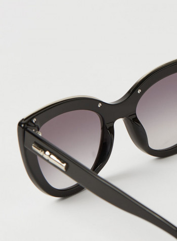 Women's Full Rim Acetate Butterfly Sunglasses - Lens Size: 51 mm