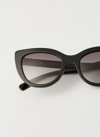 Women's Full Rim Acetate Butterfly Sunglasses - Lens Size: 51 mm