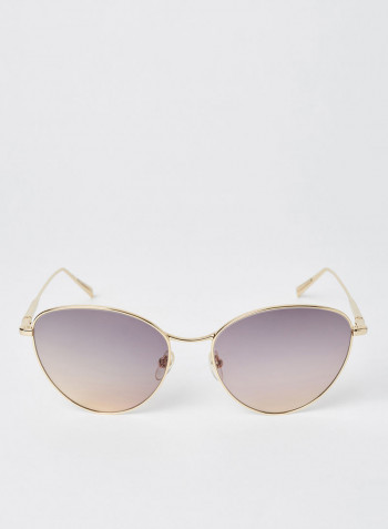 Women's Oval Sunglasses - Lens Size: 55 mm