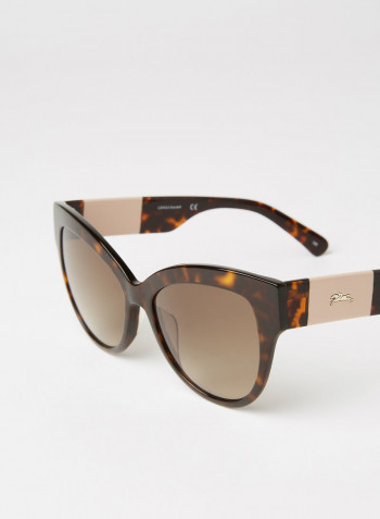 Women's Butterfly Sunglasses - Lens Size: 55 mm