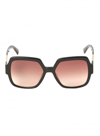 Women's Full Rim Acetate Butterfly Sunglasses - Lens Size: 56 mm