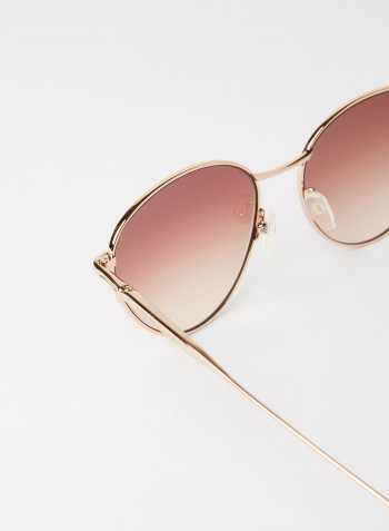 Women's Oval Sunglasses - Lens Size: 55 mm
