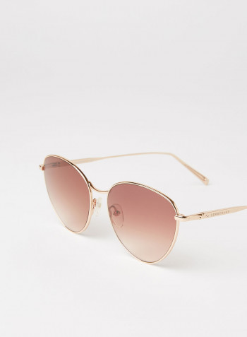 Women's Oval Sunglasses - Lens Size: 55 mm